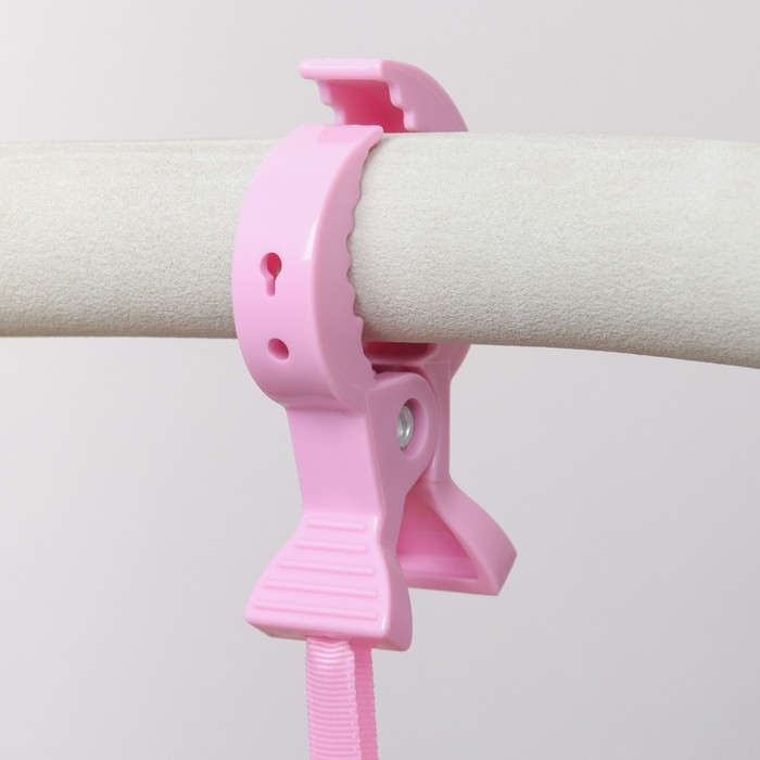 Подвеска мягкая «Зайка», погремушка, прорезыватель, на кроватку, коляску, Mum&Baby Подвеска мягкая «Зайка», погремушка, прорезыватель, на кроватку, коляску, Mum&Baby