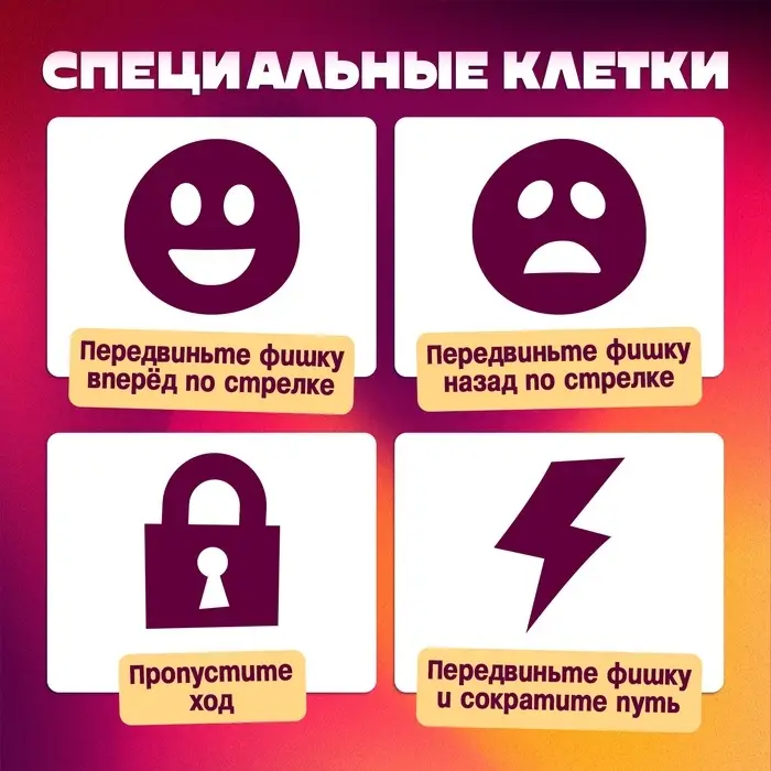 Настольная игра ходилка-бродилка для детей &laquo;Большое приключение&raquo;, 2-4 игрока, 3+