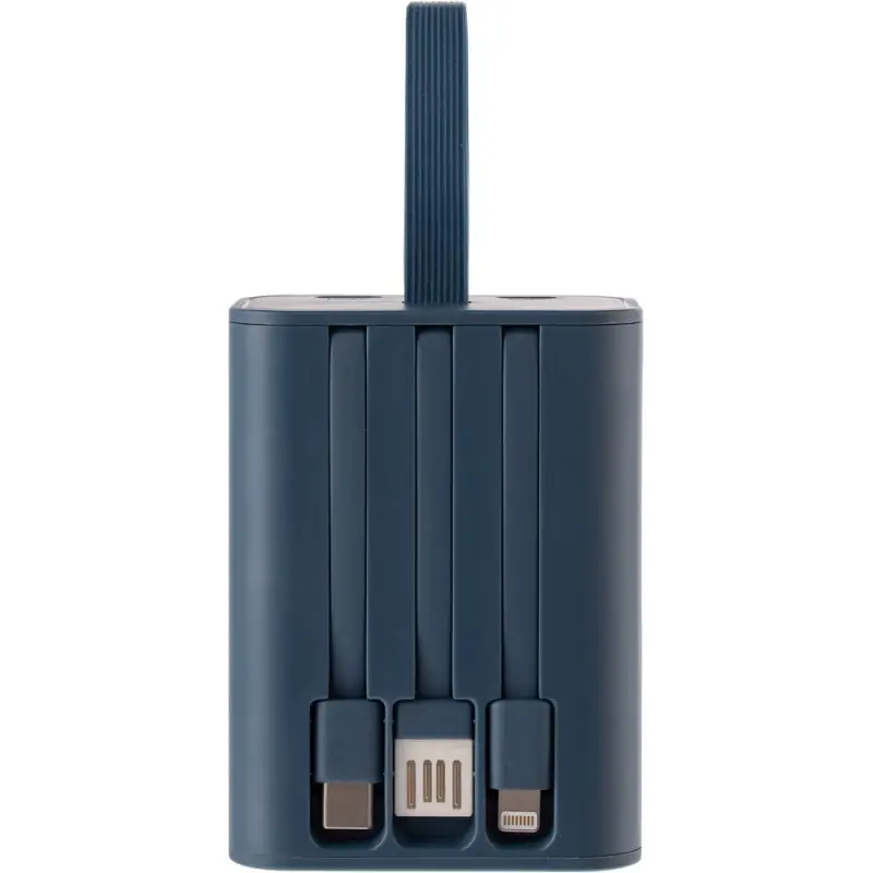 Аккумулятор c быстрой зарядкой Trellis Quick 10000 мАч, синий Аккумулятор c быстрой зарядкой Trellis Quick 10000 мАч, синий