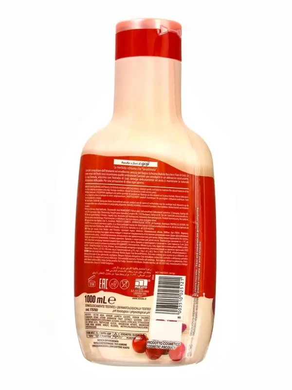 MALIZIA Пена для ванны Goji berries & Flowers 1000мл