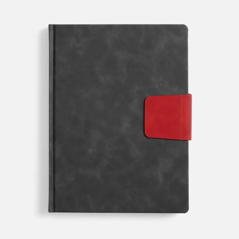 Ежедневник Grande Strap на заказ, датированный, темно-серый