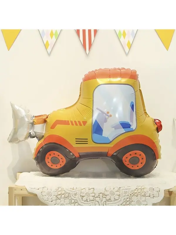 Воздушный шар фольгированный 29" "Трактор" в инд уп.