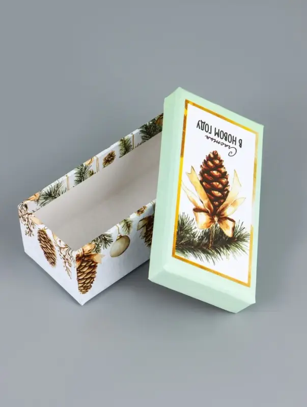 Набор подарочных новогодних коробок 10 в 1 «Новогодние мечты», 30×19×11.5 - 12×6.5×4 см Набор подарочных новогодних коробок 10 в 1 «Новогодние мечты», 30×19×11.5 - 12×6.5×4 см