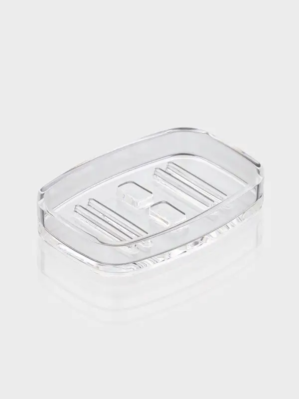 Набор для ванной &laquo;Эко&raquo;, 3 предмета, дозатор, стакан, мыльница