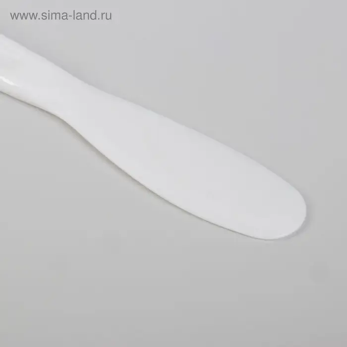 Шпатель для депиляции, 18.5 см, белый Шпатель для депиляции, 18.5 см, белый