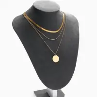 Бюст для украшений QF, 20&times;8&times;29 см, h=29 см, флок, серый графит