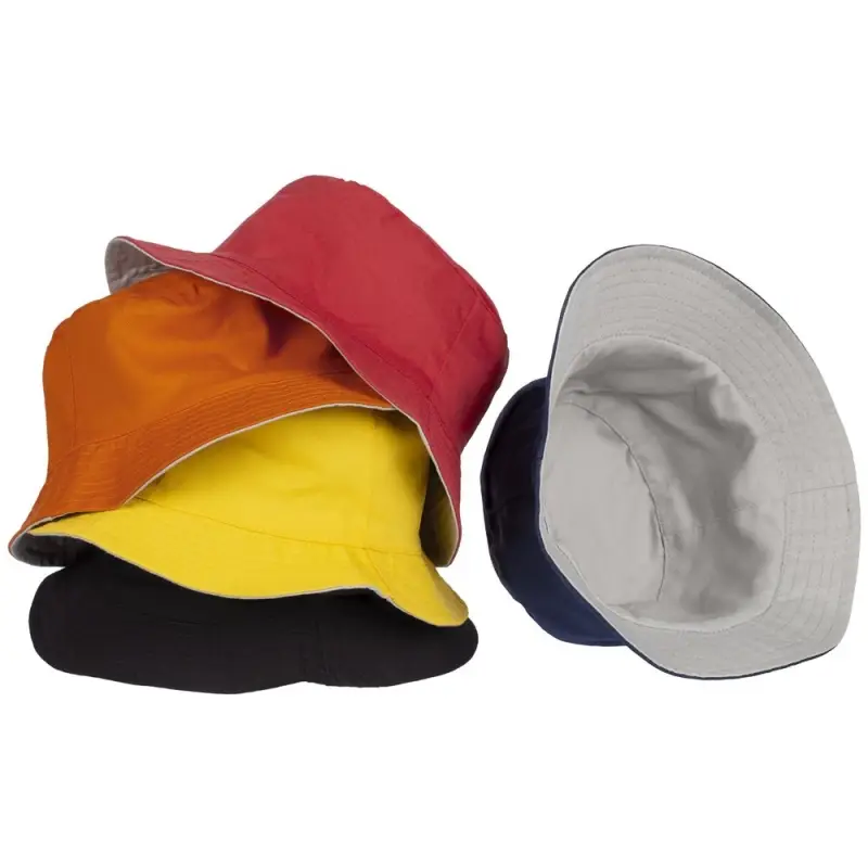 Панама Summer двусторонняя, синяя с серым Панама Summer двусторонняя, синяя с серым