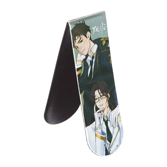 Набор магнитных закладок для книг Calligrata 6 штук, Набор магнитных закладок для книг Calligrata 6 штук, "Аниме", МИКС