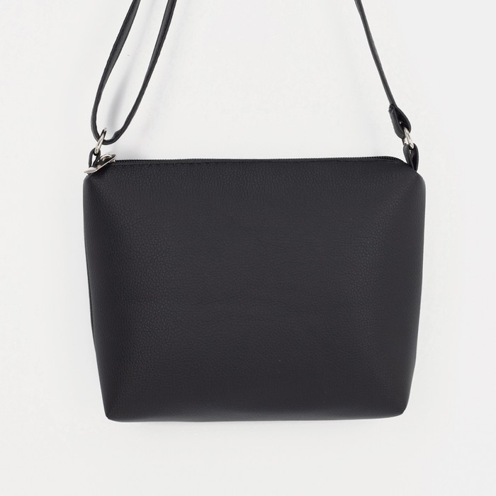 Кросс-боди на молнии, цвет чёрный Кросс-боди на молнии, цвет чёрный