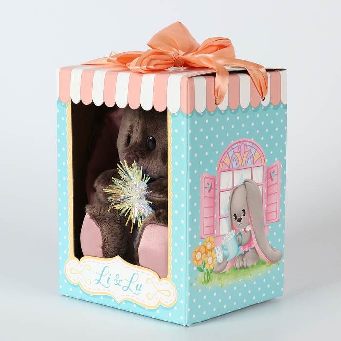 Мягкая игрушка «Снежинка Li», заяц, 25 см