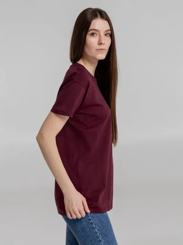 Футболка Imperial 190 бордовая, размер S