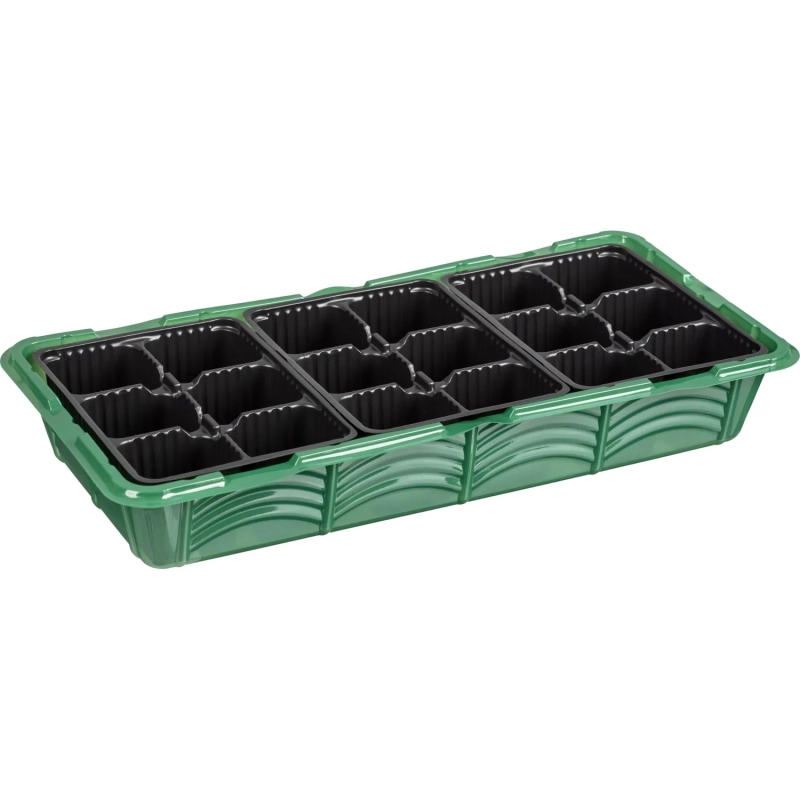 Кассета для рассады (18 ячеек) зеленый ING60011F