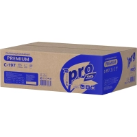 Полотенца бумажные д/держ Protissue V-слож 2сл 200л/пач 20пач/кор_C197