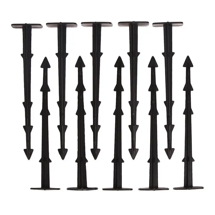 Набор колышков для зажима укрывного материала, h=17 см, набор 10 шт., Greengo