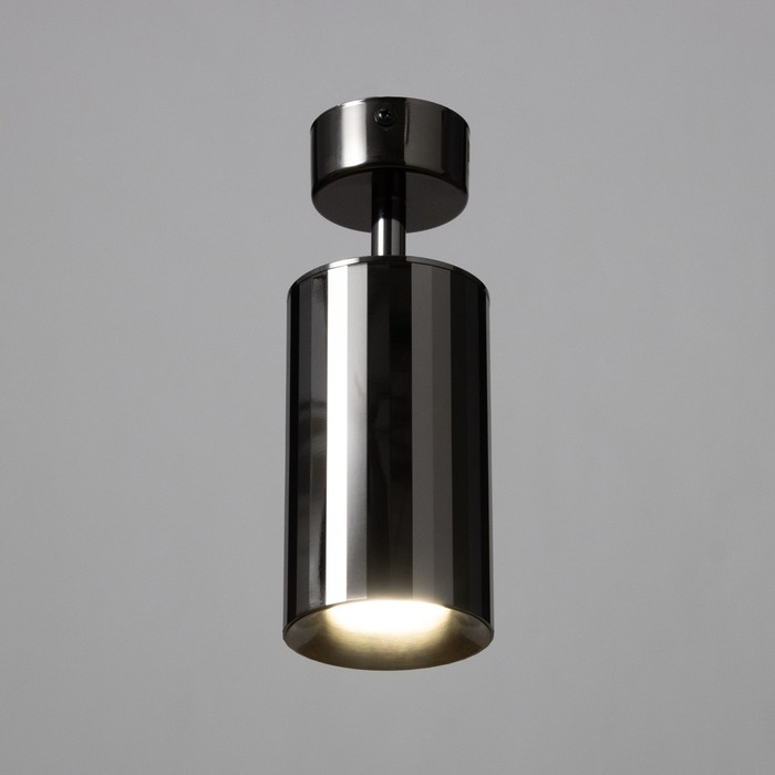 Спот Спот "Алисер" GU10 черный хром 7,5х7,5х20 см