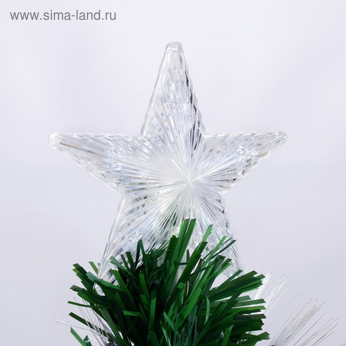 Ёлка фиброоптическая Ёлка фиброоптическая "Галактика" 90 см d нижнего яруса 50 см 80 веток