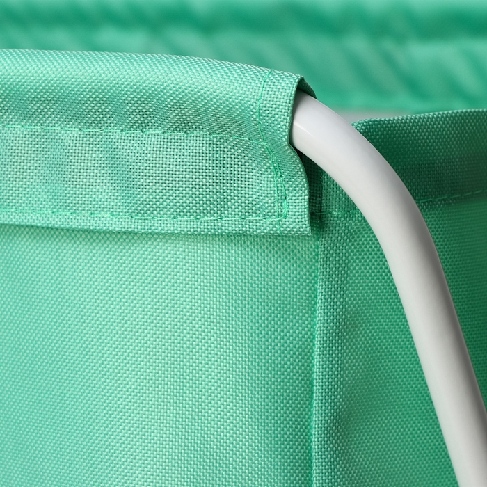 Корзина - мешок для белья, 53×39×62 см, цвет мятный Корзина - мешок для белья, 53×39×62 см, цвет мятный