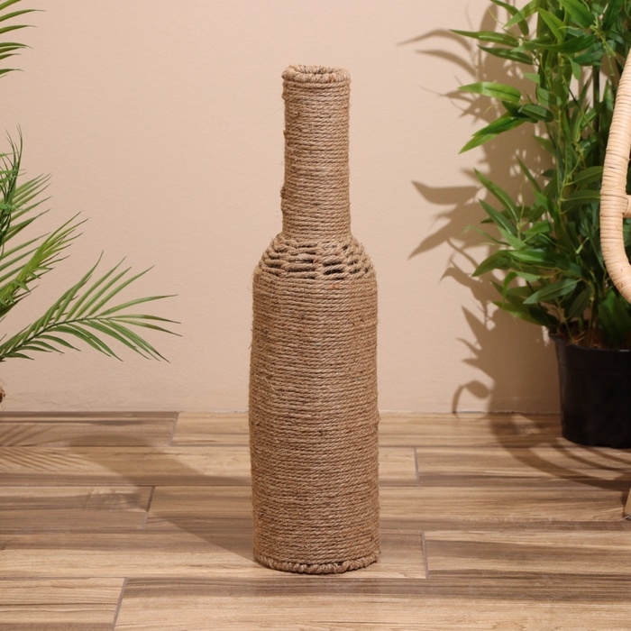Ваза плетёная, напольная 15х15х60 см Ваза плетёная, напольная 15х15х60 см