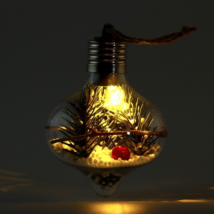 Новогодний шар ёлочный «Чудесных дней», на Новый год, d=8 см. Новогодний шар ёлочный «Чудесных дней», на Новый год, d=8 см.