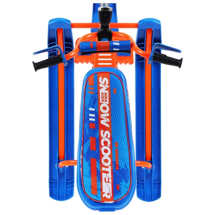 Снегокат Nika Snowdrive, СНД3/Г, цвет голубой/оранжевый Снегокат Nika Snowdrive, СНД3/Г, цвет голубой/оранжевый