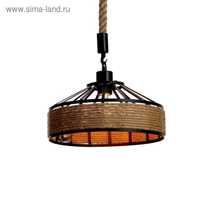 Светильник BayerLux Подвес Светильник BayerLux Подвес "Дюссель" 1х40Вт Е27 черный 30х30х120 см