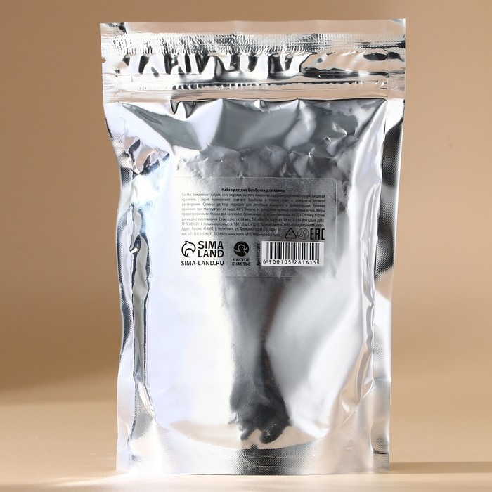 Подарочный набор косметики детский, бомбочки для ванны, 6 х 30 г, аромат яблочного леденца, Новый Год Подарочный набор косметики детский, бомбочки для ванны, 6 х 30 г, аромат яблочного леденца, Новый Год