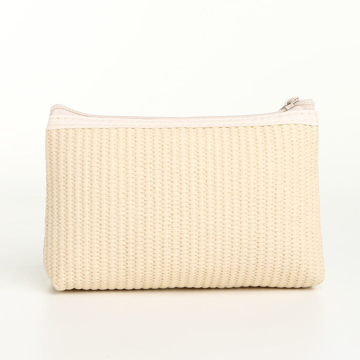 Набор косметичек 3 в 1 на молнии, цвет бежевый Набор косметичек 3 в 1 на молнии, цвет бежевый