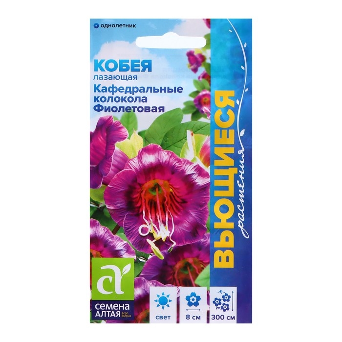 Семена Кобея Семена Кобея "Кафедральные колокола", фиолетовая 5 шт.