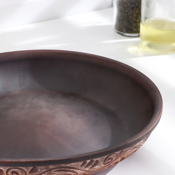 Форма для запекания 0,67 л,  4х21х21 см, ангоб Форма для запекания 0,67 л,  4х21х21 см, ангоб