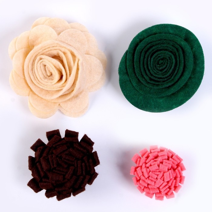 Набор для творчества: декор из фетра и набор бусин «Цветочная радость» Набор для творчества: декор из фетра и набор бусин «Цветочная радость»