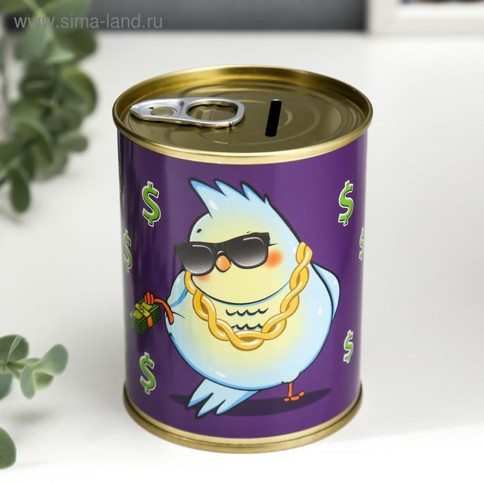 Копилка-банка металл Копилка-банка металл "Будущий миллиардер"
