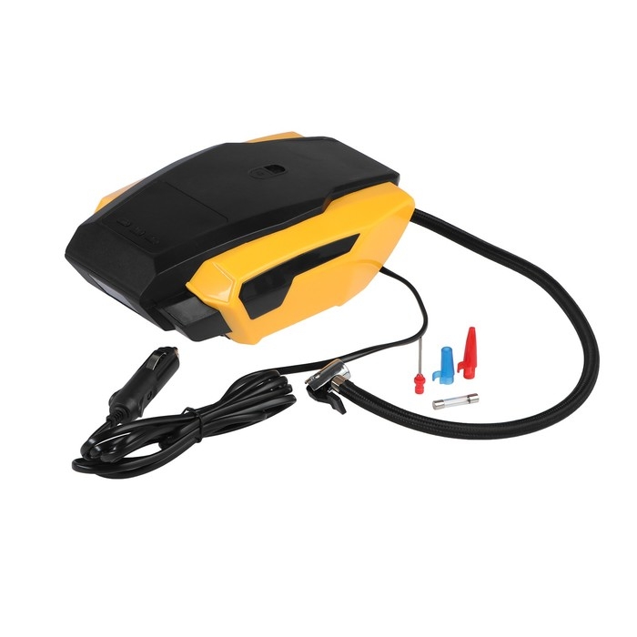 Компрессор автомобильный 12 В, 22 л/мин, провод 2,8 м Компрессор автомобильный 12 В, 22 л/мин, провод 2,8 м