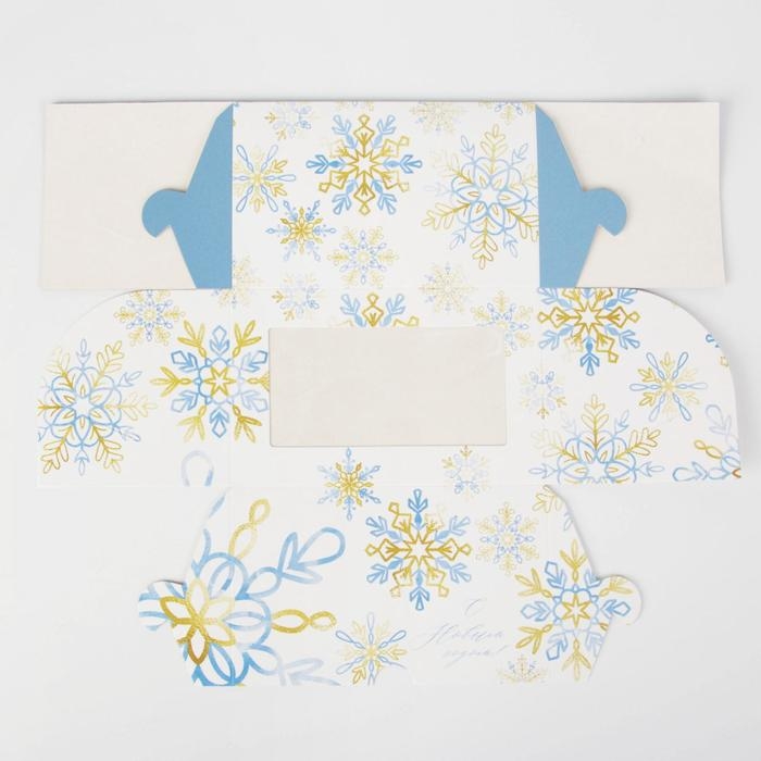 Коробка для капкейков «Let it Snow», 10 х 16 х 10см, Новый год Коробка для капкейков «Let it Snow», 10 х 16 х 10см, Новый год