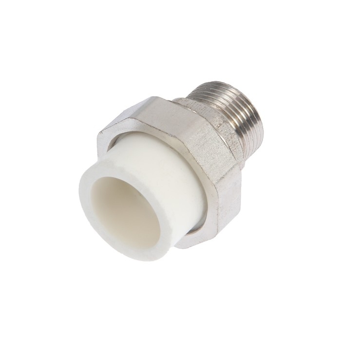 Муфта комбинированная ZEIN, полипропиленовая, американка, наружная резьба, d=25 мм х 3/4 Муфта комбинированная ZEIN, полипропиленовая, американка, наружная резьба, d=25 мм х 3/4"