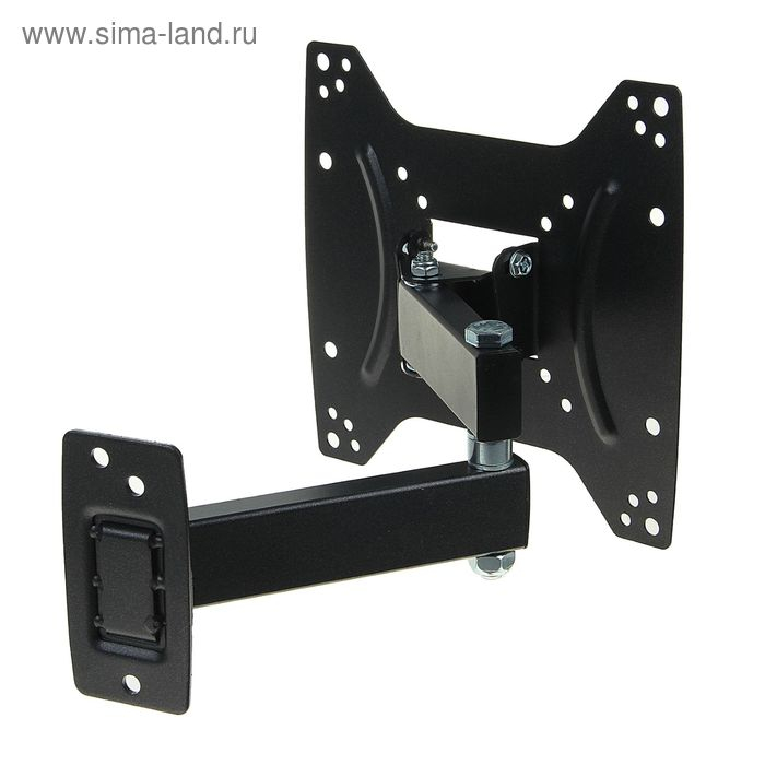 Кронштейн Kromax OPTIMA-204, для ТВ, наклонно-поворотный, 15-42 Кронштейн Kromax OPTIMA-204, для ТВ, наклонно-поворотный, 15-42", 68-323 мм от стены, черный