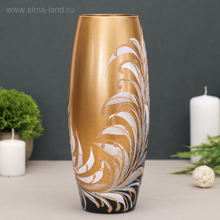 Ваза  Ваза "Перо" d-7.5х11х26 см