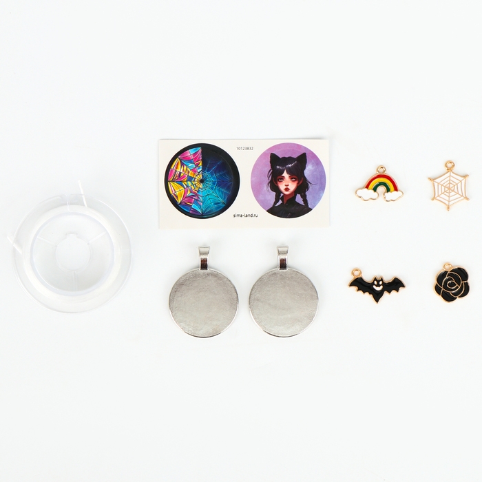 Набор для творчества «Cоздай украшение. Мрачные истории», браслеты, кольца, бусы, 5 шармов. 6 видов бусин, наклейки, 5+ Набор для творчества «Cоздай украшение. Мрачные истории», браслеты, кольца, бусы, 5 шармов. 6 видов бусин, наклейки, 5+