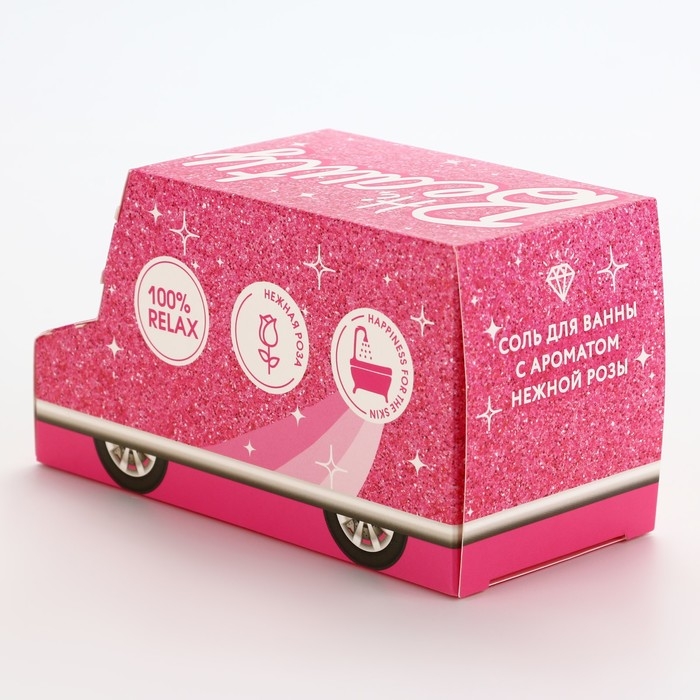 Соль для ванны Beauty, 400 г, аромат нежной розы, BEAUTY FOX Соль для ванны Beauty, 400 г, аромат нежной розы, BEAUTY FOX