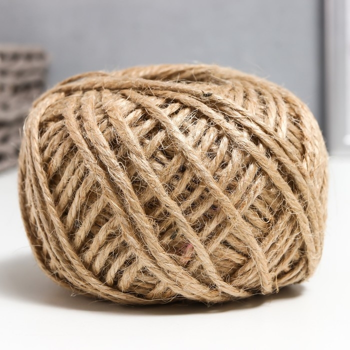 Пряжа 100% джут "Softino Jute" 85м &plusmn;2м 100 гр