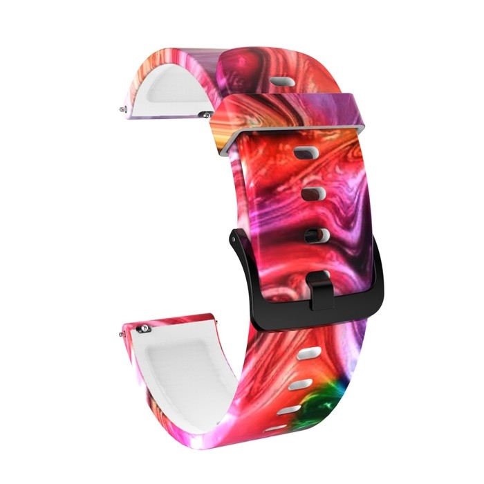 Ремешок для смарт-часов Ремешок для смарт-часов "Радуга", 20 мм, силикон