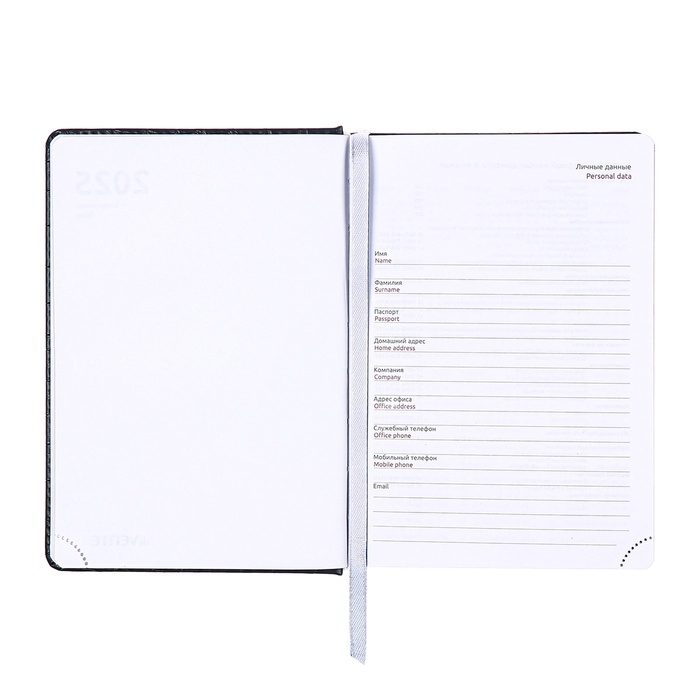 Ежедневник датированный 2025 года, deVENTE. Flag, B5 168 листов, deVENTE.Barbara, твердая обложка кожзам с поролоном, перфорация, ляссе, блок 70 г/м2, темно-синий Ежедневник датированный 2025 года, deVENTE. Flag, B5 168 листов, deVENTE.Barbara, твердая обложка кожзам с поролоном, перфорация, ляссе, блок 70 г/м2, темно-синий