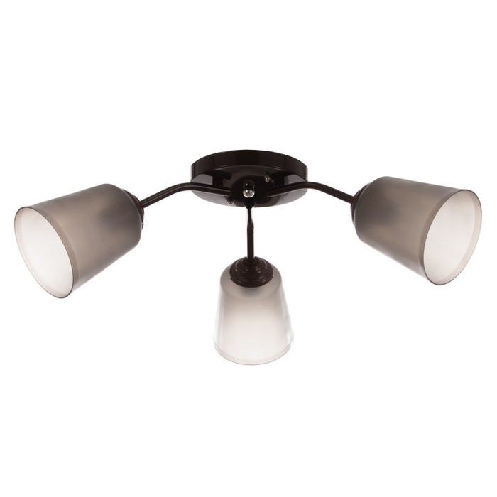 Люстра Люстра "Онлайн" (цилиндр) 3х15Вт Е27 МОДЕЛЬ: BR 00215 венге/черный