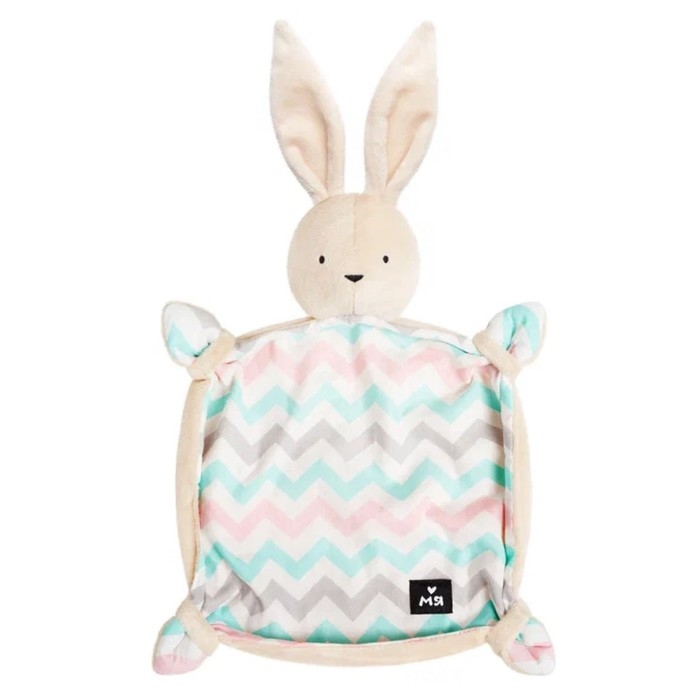Развивающая игрушка-комфортер «Зайка Джон Бежевый», 32 см