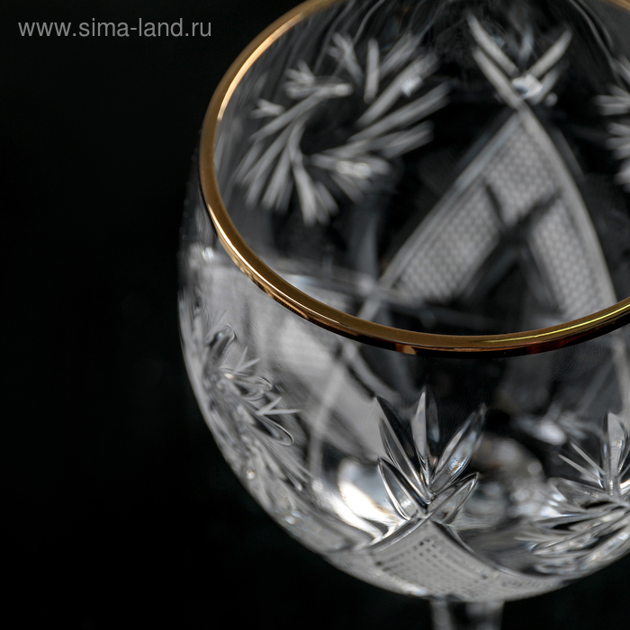 Набор фужеров хрустальных для вина «Мельница», 250 мл, 6 шт Набор фужеров хрустальных для вина «Мельница», 250 мл, 6 шт