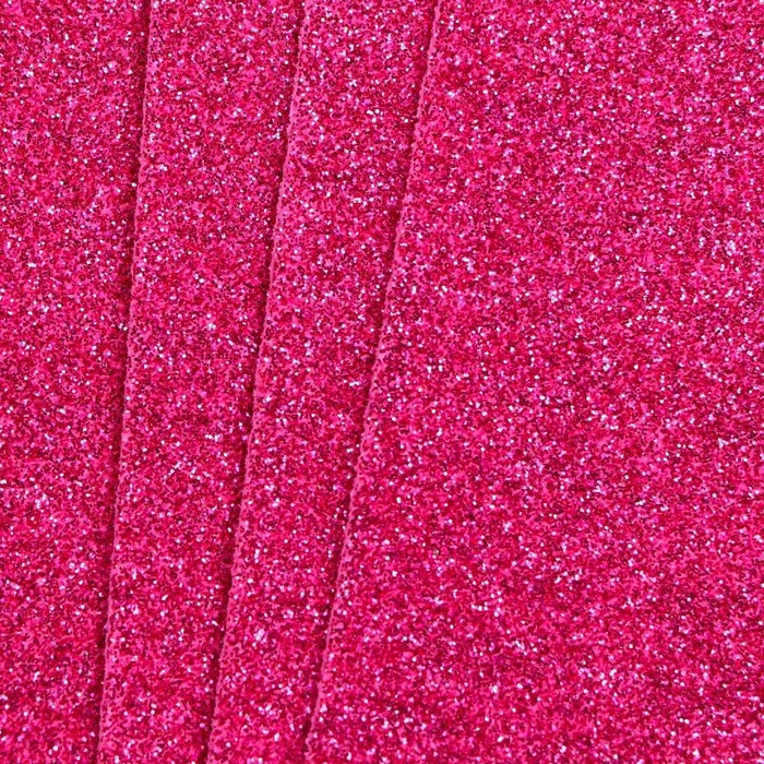 Фоамиран "Фуксия блеск" 2 мм формат А4 (набор 5 листов)