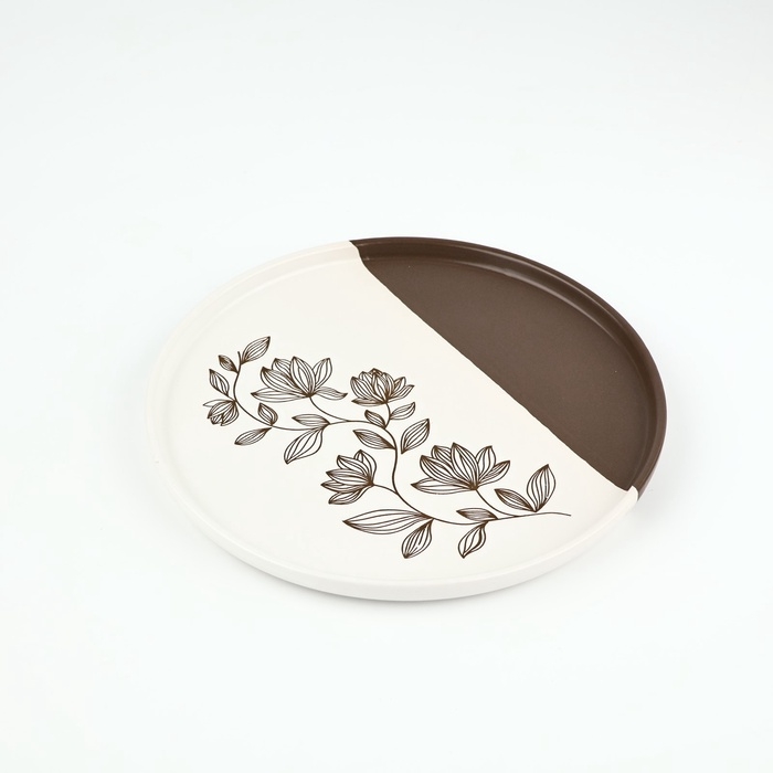 Тарелка кермическая «Цветочная поляна», 21,7 см Тарелка кермическая «Цветочная поляна», 21,7 см