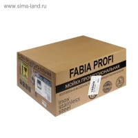 Мойка FABIA PROFI, 40х50 см, врезная, S = 3,0 и 0,8 мм, сифон с переливом + корзина