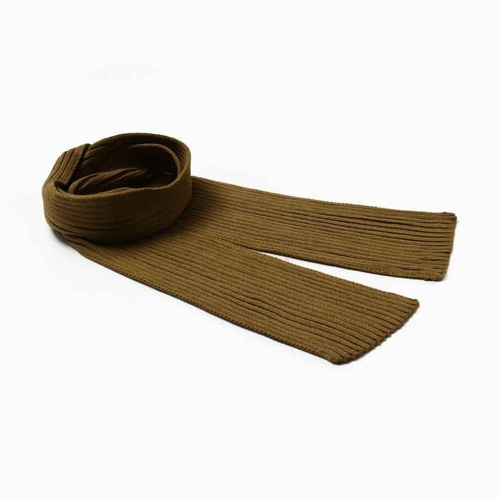 Шарф женский MINAKU, цвет хаки, 180*18 Шарф женский MINAKU, цвет хаки, 180*18