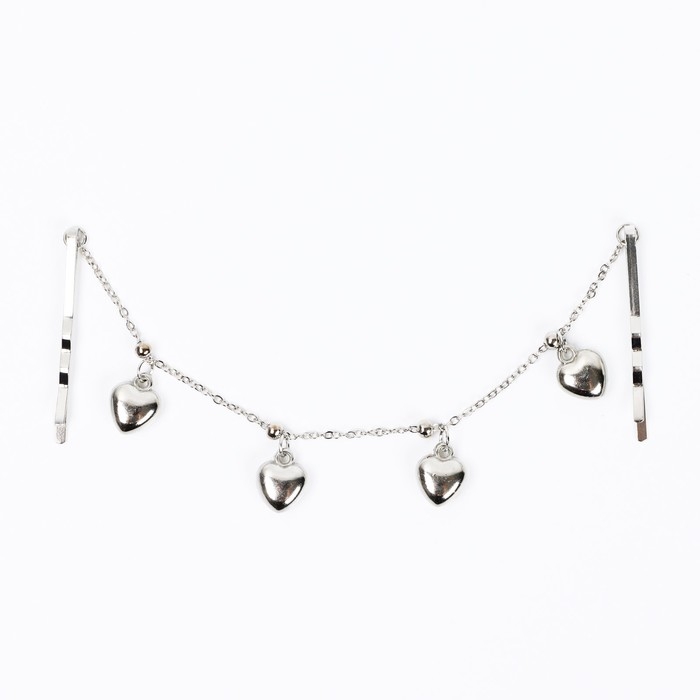 Невидимки с подвесом для волос новогодние «Время чудес» на Новый год, 17 см Невидимки с подвесом для волос новогодние «Время чудес» на Новый год, 17 см