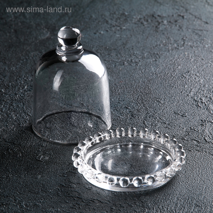 Лимонница стеклянная Доляна «Сияние», 9,5×10,5 см Лимонница стеклянная Доляна «Сияние», 9,5×10,5 см